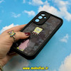 قاب گوشی Galaxy S23 FE سامسونگ طرح سیلیکونی Solid عروسکی فانتزی چاپی محافظ لنزدار طرح باب اسفنجی مشکی کد 17256