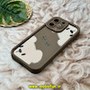 قاب گوشی iPhone 15 Pro Max آیفون طرح سیلیکونی Solid عروسکی فانتزی چاپی محافظ لنزدار طرح تدی قهوه ای کد E18-17171