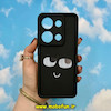 قاب گوشی Redmi Note 13 Pro 4G / Poco M6 Pro 4G شیائومی طرح سیلیکونی Solid عروسکی فانتزی چاپی محافظ لنزدار طرح چشم مشکی کد 17235