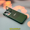 قاب گوشی Galaxy A15 سامسونگ چرمی اورجینال لوگو برجسته استندشو  SYNS سبز کد 17290