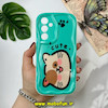 قاب گوشی Galaxy A54 سامسونگ فانتزی عروسکی کیوت ژله ای محافظ لنز دار طرح گربه لاکچری کد 17426