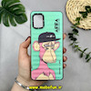قاب گوشی Galaxy A51 سامسونگ اورجینال ضد ضربه یانگ کیت YOUNGKIT مات طرح گوریل گنگ بالا سبز کد 17485