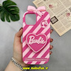 قاب گوشی iPhone 12 Pro Max آیفون سیلیکونی پاک کنی برجسته طرح Barbie پاپ سوکت دار کد 17603