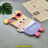 قاب گوشی iPhone 12 Pro Max آیفون سیلیکونی پاک کنی طرح عروسکی برجسته Cute کد 17604