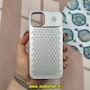 قاب گوشی iPhone 13 - iPhone 14 آیفون خنک کننده Alloy Phone Case Hard نقره ای کد 17556