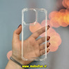 قاب گوشی iPhone 15 Pro Max آیفون اورجینال CLASSIC FIT یونیک کیس طرح طلقی شیشه ای شفاف کد 17570