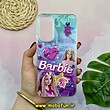 قاب گوشی Galaxy A34 سامسونگ فانتزی سخت Hard لیزری طرح Barbie کد 17833