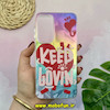 قاب گوشی Galaxy A55 سامسونگ فانتزی سخت Hard لیزری طرح Keep Lovin کد 17885