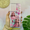 قاب گوشی Redmi Note 12 4G شیائومی فانتزی سخت Hard لیزری طرح Barbie کد 18013