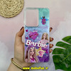 قاب گوشی Redmi Note 12 4G شیائومی فانتزی سخت Hard لیزری طرح Barbie کد 18015