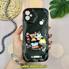 قاب گوشی Galaxy A05 سامسونگ ژله ای سولید SOLID منحنی سه بعدی برجسته عروسکی TOY STORY محافظ لنز دار مشکی کد 18049