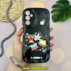 قاب گوشی Galaxy A24 سامسونگ ژله ای سولید SOLID منحنی سه بعدی برجسته عروسکی TOY STORY محافظ لنز دار مشکی کد 18073