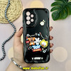 قاب گوشی Galaxy A32 4G سامسونگ ژله ای سولید SOLID منحنی سه بعدی برجسته عروسکی TOY STORY محافظ لنز دار مشکی کد 18083