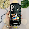 قاب گوشی Galaxy A35 سامسونگ ژله ای سولید SOLID منحنی سه بعدی برجسته عروسکی TOY STORY محافظ لنز دار مشکی کد 18091