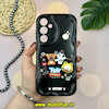 قاب گوشی Galaxy A55 سامسونگ ژله ای سولید SOLID منحنی سه بعدی برجسته عروسکی TOY STORY محافظ لنز دار مشکی کد 18101
