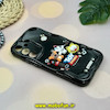 قاب گوشی Galaxy A55 سامسونگ ژله ای سولید SOLID منحنی سه بعدی برجسته عروسکی TOY STORY محافظ لنز دار مشکی کد 18101