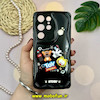 قاب گوشی Galaxy S23 Ultra سامسونگ ژله ای سولید SOLID منحنی سه بعدی برجسته عروسکی TOY STORY محافظ لنز دار مشکی کد 18186