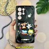 قاب گوشی Galaxy S24 Ultra سامسونگ ژله ای سولید SOLID منحنی سه بعدی برجسته عروسکی TOY STORY محافظ لنز دار مشکی کد 18191