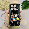 قاب گوشی Poco X6 Pro - Redmi K70E شیائومی ژله ای سولید SOLID منحنی سه بعدی برجسته عروسکی TOY STORY محافظ لنز دار مشکی کد 18141