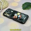 قاب گوشی Redmi 13C - Poco C65 شیائومی ژله ای سولید SOLID منحنی سه بعدی برجسته عروسکی TOY STORY محافظ لنز دار مشکی کد 18146