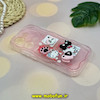 قاب گوشی Redmi Note 13 Pro 4G / Poco M6 Pro 4G شیائومی ژله ای سولید SOLID منحنی سه بعدی برجسته عروسکی KITTY محافظ لنز دار صورتی کد 18172