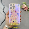 قاب گوشی iPhone 14 Pro Max آیفون طلقی لاکچری بارلی نگین دار طرح خرگوش کد 18231