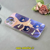 قاب گوشی iPhone 12 Pro Max آیفون طلقی لاکچری بارلی نگین دار طرح Bear کد 18219