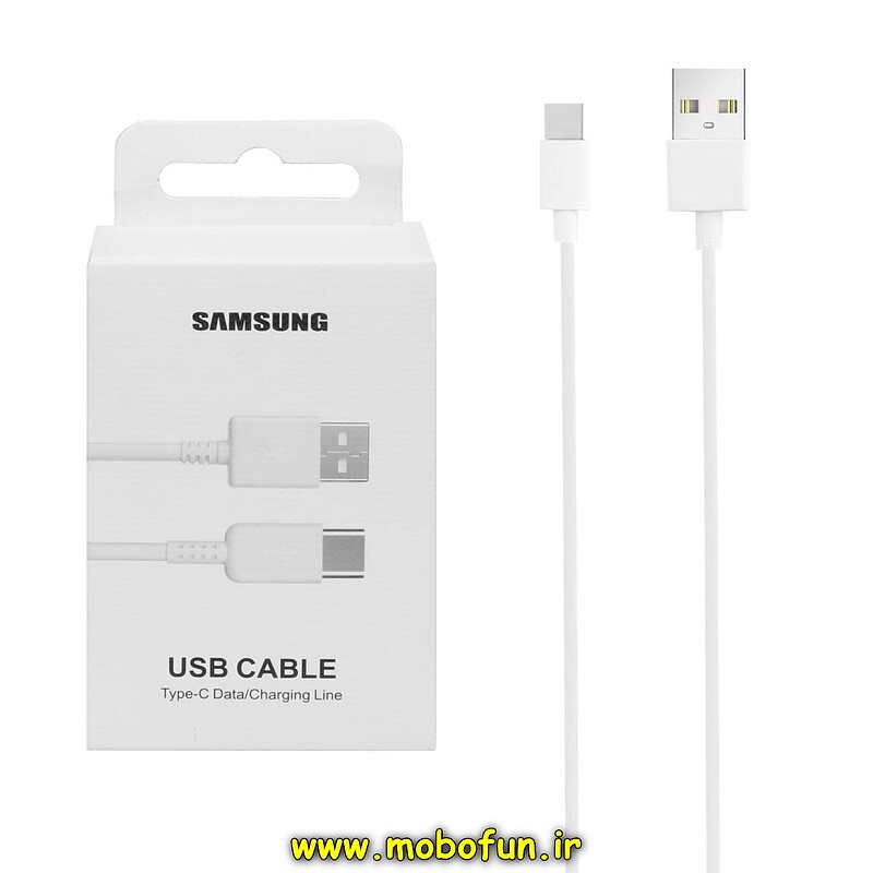 کابل شارژ USB TO Micro USB سوپر فست مدل S7 سامسونگ 1.2m سفید اصلی (مناسب برای سری S و A) کد 30073