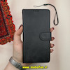 کیف گوشی Huawei P30 Lite هوآوی مگنتی طرح چرم کتابی طرح دوخت محافظ لنزدار بند دار مشکی کد 19443