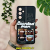 قاب گوشی Galaxy A35 سامسونگ سیلیکونی فانتزی ژله ای محافظ لنز دار طرح تدی مشکی کد 19318