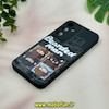 قاب گوشی Galaxy A35 سامسونگ سیلیکونی فانتزی ژله ای محافظ لنز دار طرح تدی مشکی کد 19318