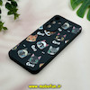 قاب گوشی Galaxy A55 سامسونگ سیلیکونی فانتزی ژله ای محافظ لنز دار طرح گربه مشکی کد 19326