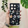 قاب گوشی Redmi Note 13 4G شیائومی سیلیکونی فانتزی ژله ای محافظ لنز دار طرح گربه مشکی کد 19381