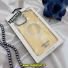 قاب گوشی iPhone 13 Pro Max آیفون هارد طرح مگ سیف لنز کرومی زرد کد 19793
