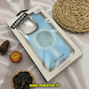 قاب گوشی iPhone 15 Pro آیفون هارد طرح مگ سیف لنز کرومی آبی کد 19799