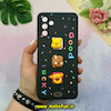 قاب گوشی Galaxy A04S سامسونگ سیلیکونی فانتزی عروسکی برجسته GOOD LUCKY محافظ لنزدار مشکی کد 50512