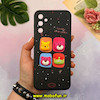 قاب گوشی Galaxy A14 سامسونگ سیلیکونی فانتزی عروسکی برجسته GOOD LUCKY محافظ لنزدار مشکی کد 50546
