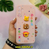 قاب گوشی Galaxy A15 سامسونگ سیلیکونی فانتزی عروسکی برجسته GOOD LUCKY محافظ لنزدار گلبهی کد 50551