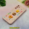 قاب گوشی Galaxy A15 سامسونگ سیلیکونی فانتزی عروسکی برجسته GOOD LUCKY محافظ لنزدار گلبهی کد 50551