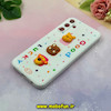قاب گوشی Galaxy A15 سامسونگ سیلیکونی فانتزی عروسکی برجسته GOOD LUCKY محافظ لنزدار شیری کد 50553