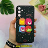 قاب گوشی Galaxy A15 سامسونگ سیلیکونی فانتزی عروسکی برجسته GOOD LUCKY محافظ لنزدار مشکی کد 50555