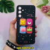 قاب گوشی Galaxy A25 سامسونگ سیلیکونی فانتزی عروسکی برجسته GOOD LUCKY محافظ لنزدار مشکی کد 50566