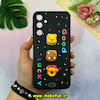 قاب گوشی Galaxy A25 سامسونگ سیلیکونی فانتزی عروسکی برجسته GOOD LUCKY محافظ لنزدار مشکی کد 50567