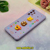 قاب گوشی Galaxy A32 4G سامسونگ سیلیکونی فانتزی عروسکی برجسته GOOD LUCKY محافظ لنزدار یاسی کد 50575