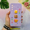 قاب گوشی Galaxy A34 سامسونگ سیلیکونی فانتزی عروسکی برجسته GOOD LUCKY محافظ لنزدار یاسی کد 50582