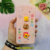 قاب گوشی Galaxy A35 سامسونگ سیلیکونی فانتزی عروسکی برجسته GOOD LUCKY محافظ لنزدار گلبهی کد 50585