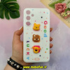 قاب گوشی Galaxy A35 سامسونگ سیلیکونی فانتزی عروسکی برجسته GOOD LUCKY محافظ لنزدار شیری کد 50588