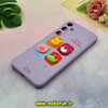 قاب گوشی Galaxy A35 سامسونگ سیلیکونی فانتزی عروسکی برجسته GOOD LUCKY محافظ لنزدار یاسی کد 50590