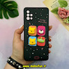 قاب گوشی Galaxy A51 سامسونگ سیلیکونی فانتزی عروسکی برجسته GOOD LUCKY محافظ لنزدار مشکی کد 50596