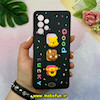 قاب گوشی Galaxy A53 سامسونگ سیلیکونی فانتزی عروسکی برجسته GOOD LUCKY محافظ لنزدار مشکی کد 50601